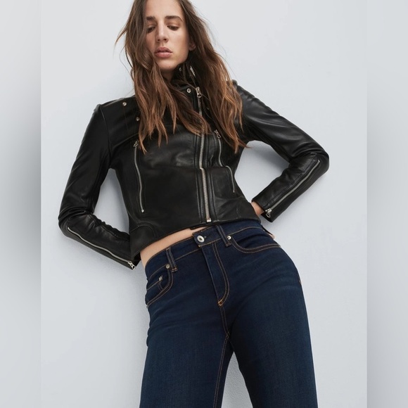 Rag & bone Cate Ankle Skinny Jean High Stretch Denim - Picture 3 of 5